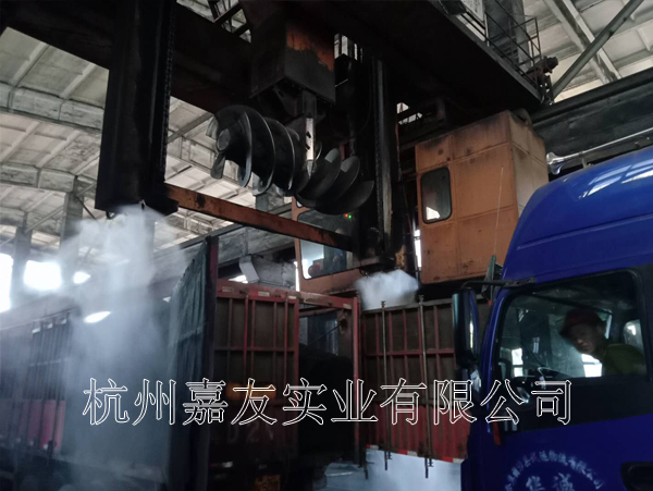 金牛天铁煤焦化卸料车间高压喷雾降尘解决方案 金牛天铁煤焦化卸料车间高压喷雾降尘解决方案