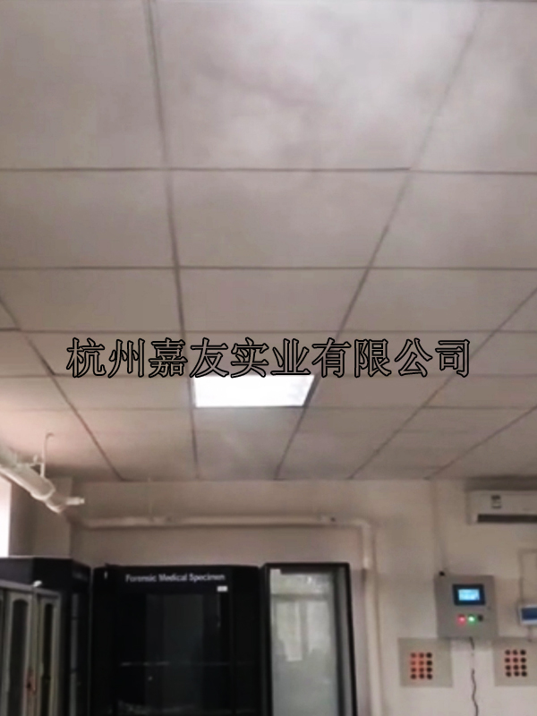 长沙市法医检验中心档案室安装“极悦注册”超声波加湿器