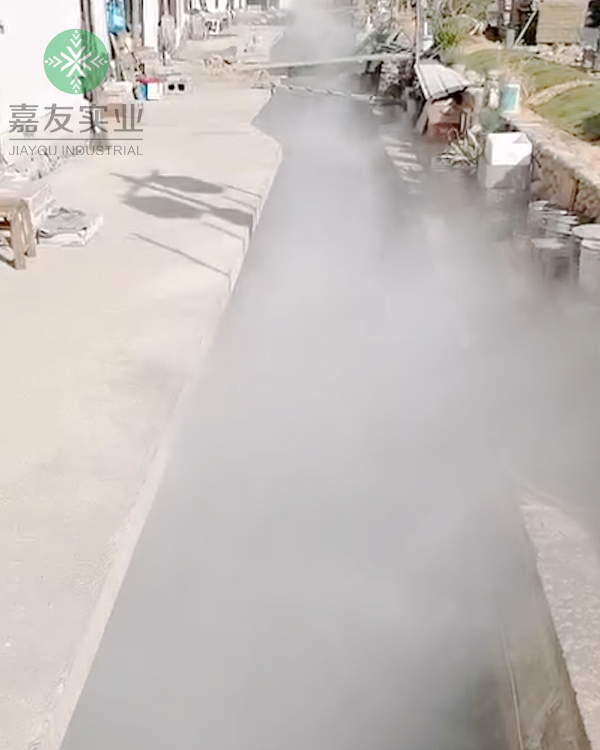 杭州极悦携手龙泉观松为旅游景区水渠安装雾森系统 杭州极悦携手龙泉观松为旅游景区水渠安装雾森系统