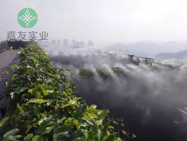 杭州极悦为德清园林景观工程制定雾森系统喷雾造景方案