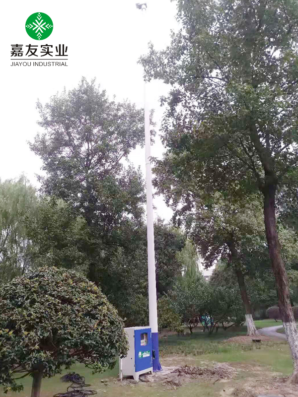 杭州极悦制定落实南浔城投城市园林道路雾桩降尘方案