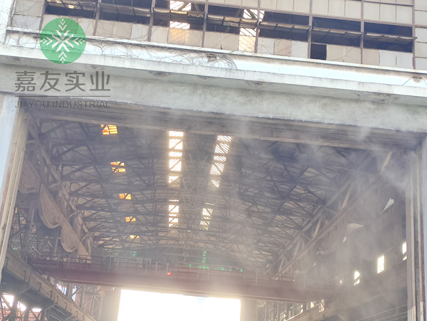 杭州极悦携手宝洧环保科制定落实舶修造厂雾帘降尘方案