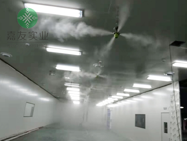 杭州极悦干雾加湿器助力精亚光伏车间加湿项目