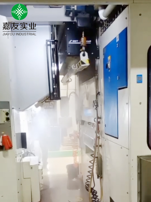 杭州极悦为安诺设计印刷车间加湿方案-高压微雾加湿器案例