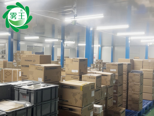 厦门一电子车间改造：干雾加湿器智能控湿，提升元器件品质